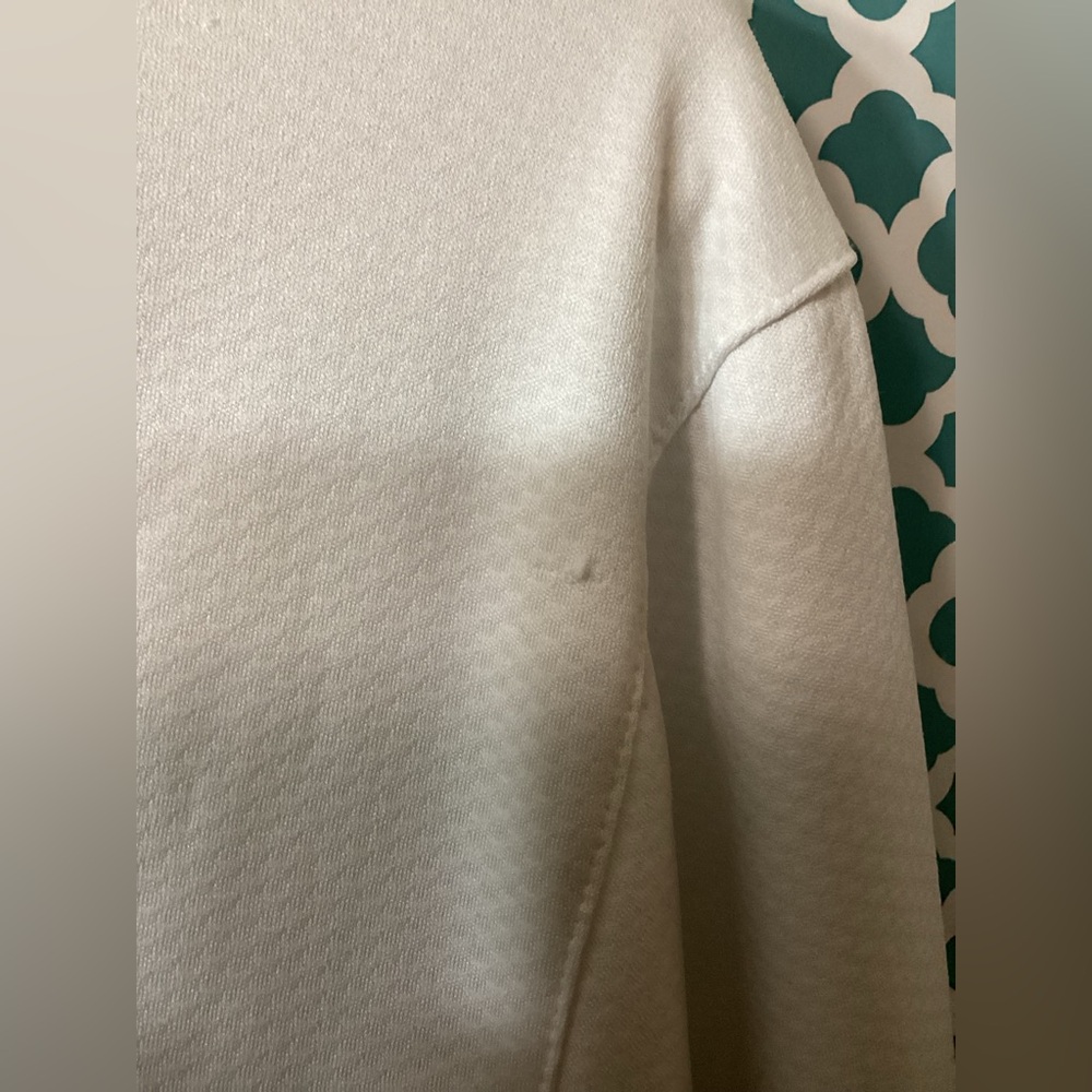 Alo women’s athletic White Full-Zip Jacket size large - Picture 12 of 16